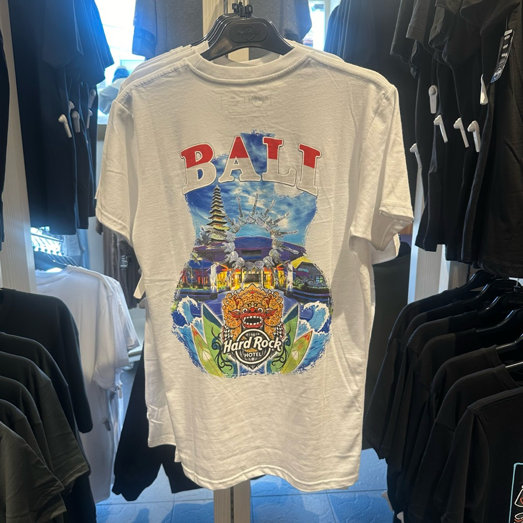 HARD ROCK HOTEL BALI official merchandise baju kaos dewasa NEW ORIGINAL 100%