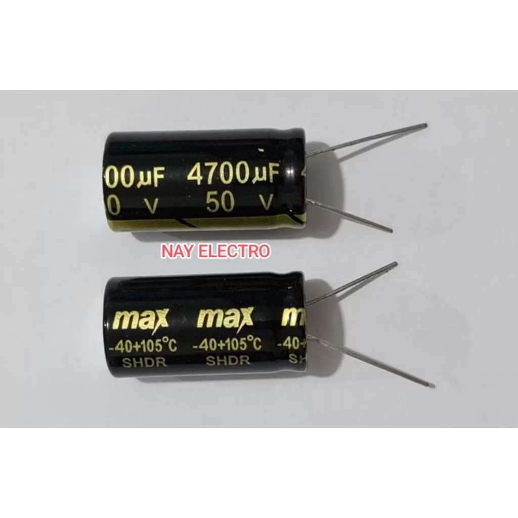 ELCO 4700uf 50v CAPASITOR 4700 UF 50 V