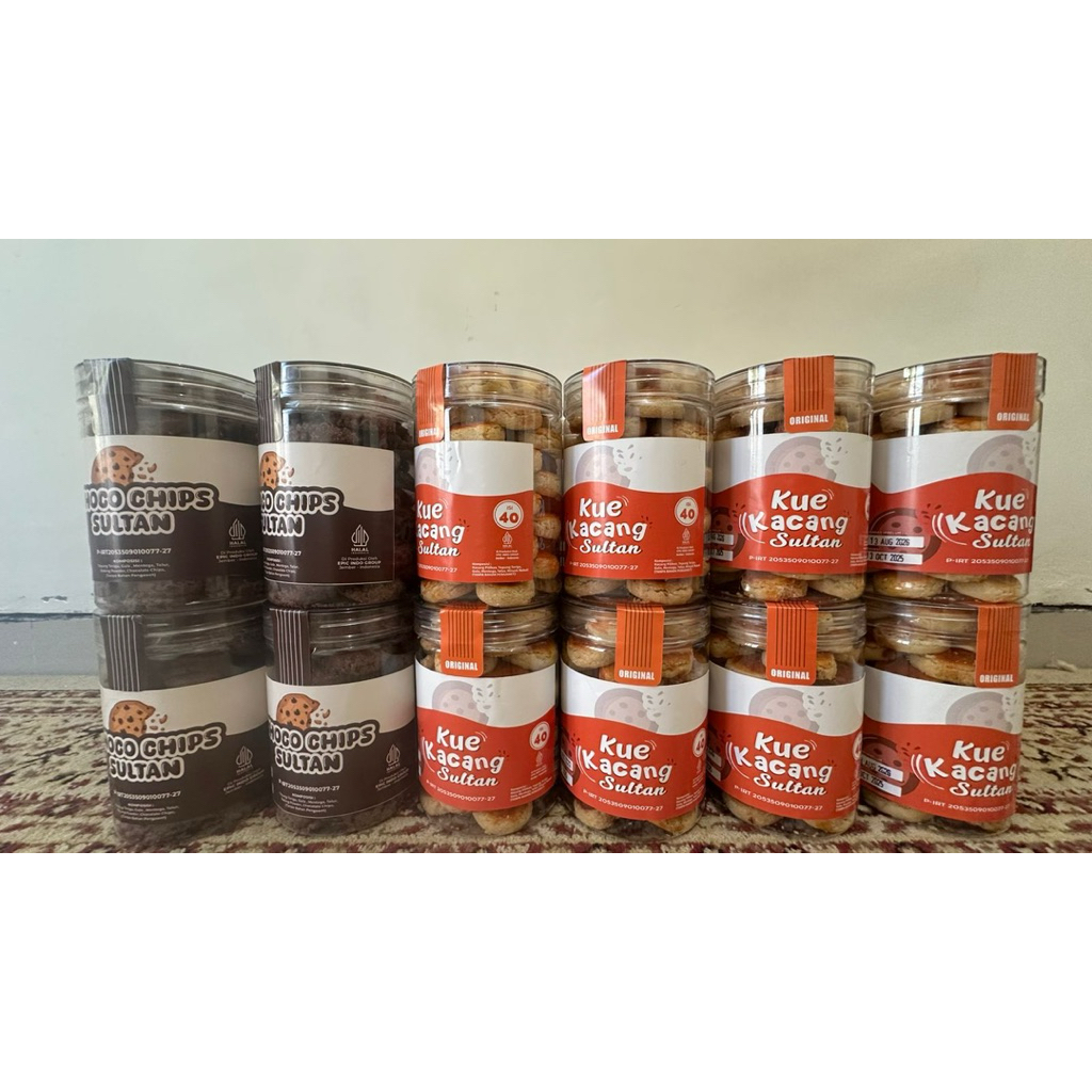 Kue sultan kacang dan chocochips