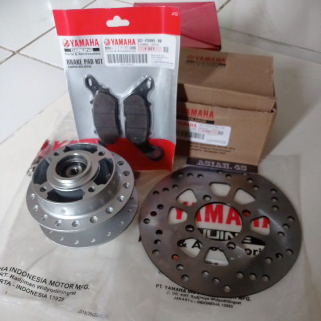 Tromol Cakram Depan Set 3 Pics Yamaha Jupiter MX Jupiter Z Jupiter z1 Kualitas Ori
