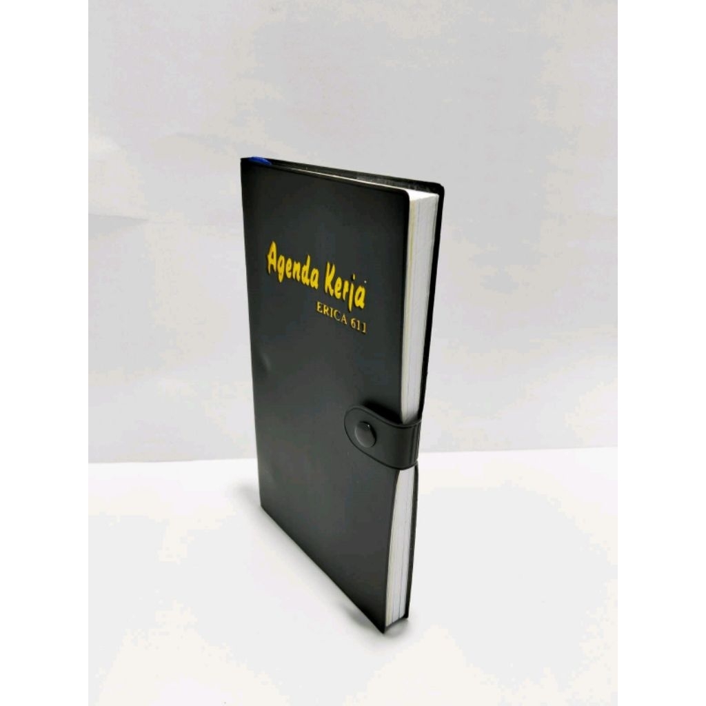 BUKU CATATAN SAKU MODEL KANCING/ NOTEBOOK AGENDA KERJA ERICA 611