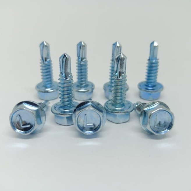 1000 Pcs Baut Paku Sekrup Baja Ringan Sekrup Baut Stainless Baja Ringan