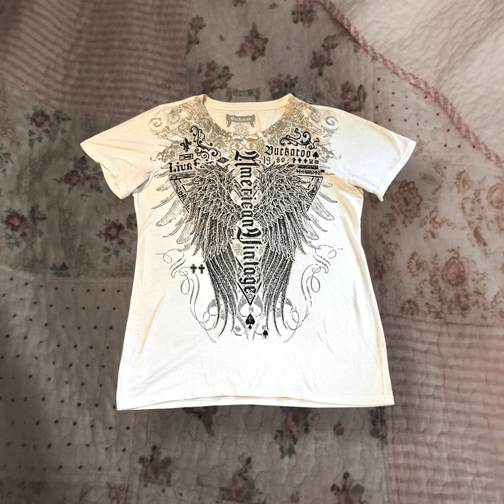 Preloved Buckaroo T-shirt | y2k outfit | y2k style coquette grunge vintage style emo skena gothic ka