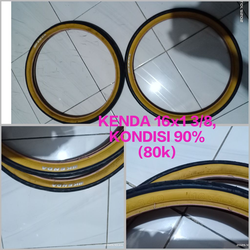Ban luar kenda 16x1 3/8