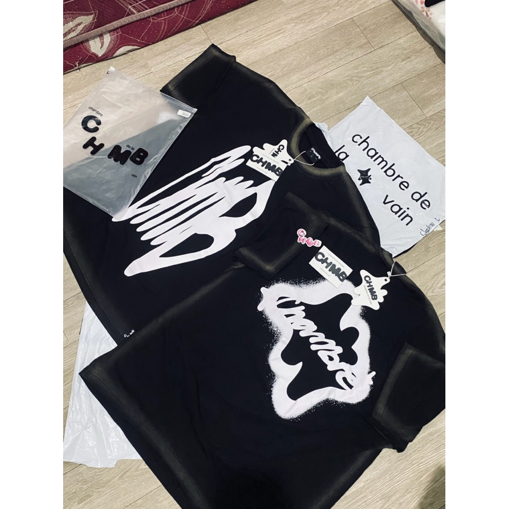 100% ORIGINAL Tshirt CHMB List Black - Chambre De La Vain