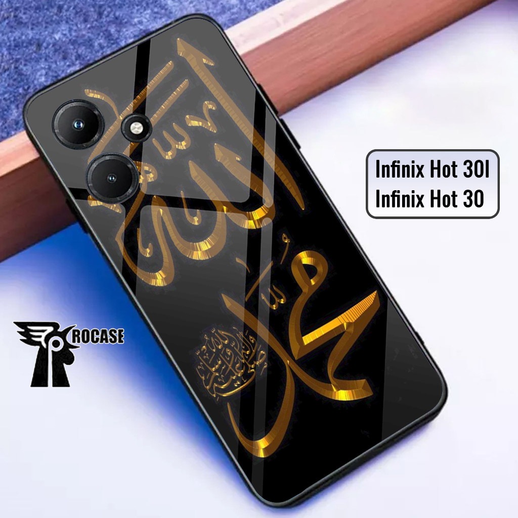 Case Infinix Hot 30i - Casing Hp Infinix Hot 30i Terbaru ( KALIGRAFI ) Softcase Hp Infinix Hot 30i -