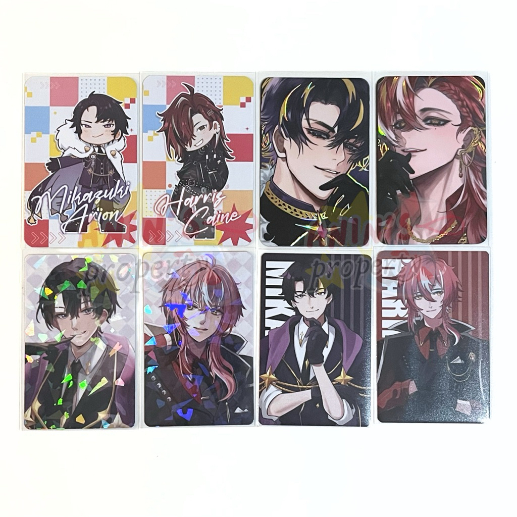 WTS Official Merchandise SOL.4CE Photocard Keychain Mikazuki Arion Harris Caine Gingitsune Gehenna S