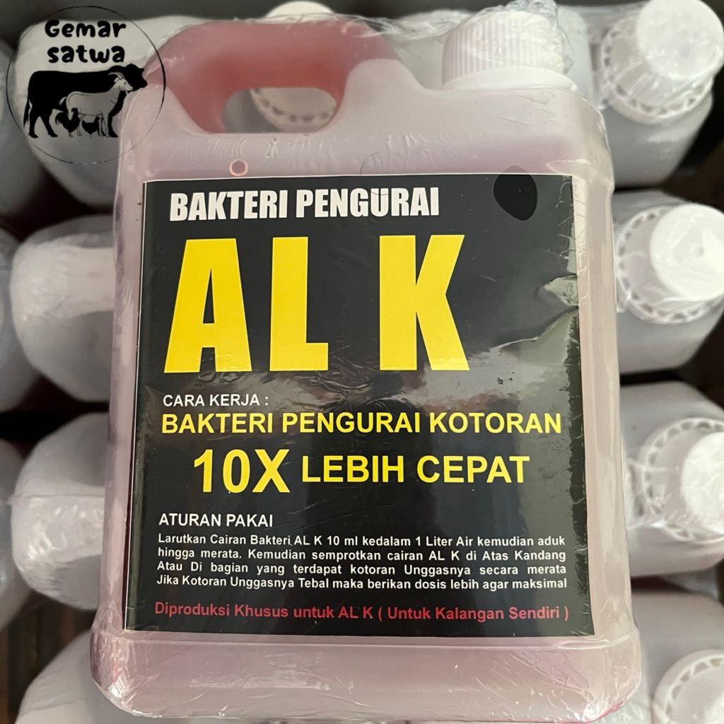 Bakteri Pengurai AL K Pengurai Bakteri Kandang Sapi Ayam Babi Kambing Domba