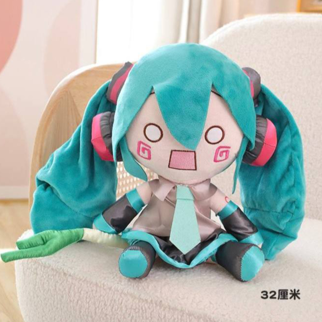 Boneka Hatsune Miku Doll 01 Vocaloid Plush Doll Project Diva Hatsune Miku Onion