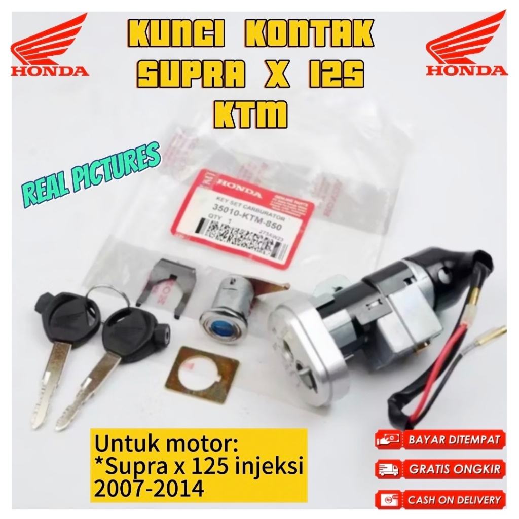 Kunci Kontak Supra X 125 KTM kontak supra x 125 kunci kontak honda supra x 125 Part sepeda motor