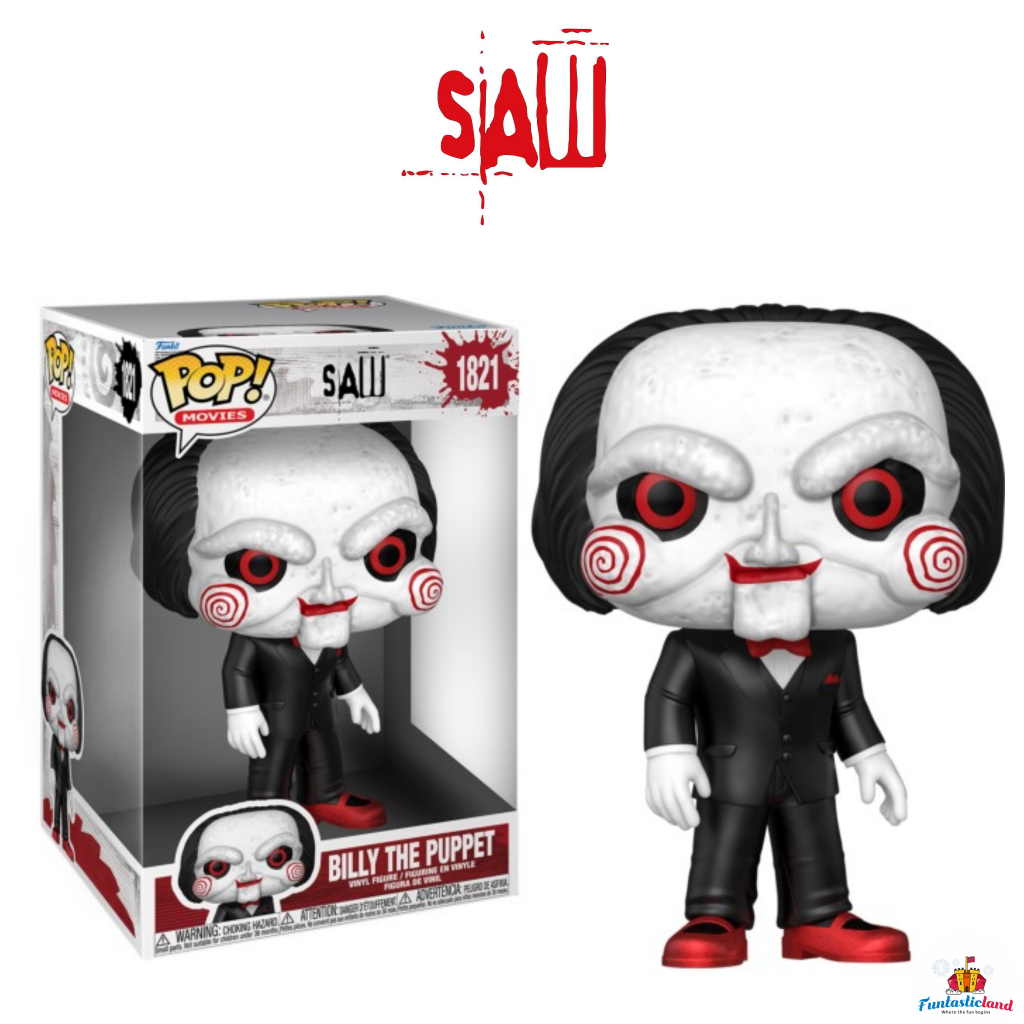 Funko POP Movies Saw 10th Anniversary - Billy the Puppet Jumbo #1821