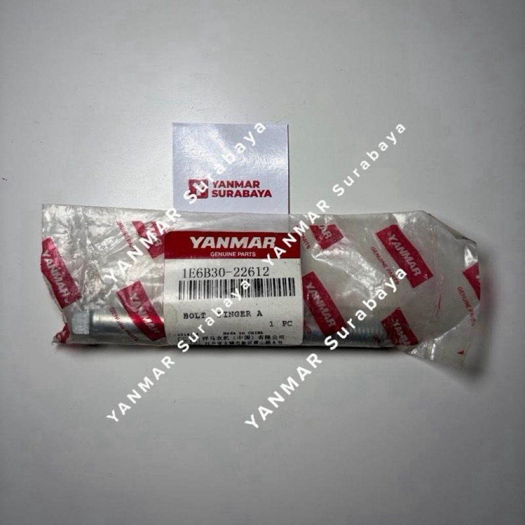 Bolt finger A Yanmar AW70/82 YH850/700 1E6B30-22612 Original