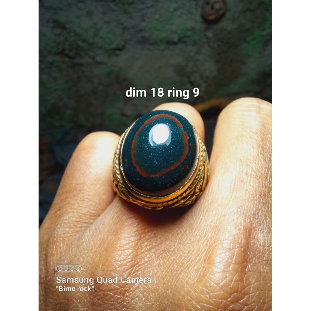 cincin batu akik nogosui puser bumi klawing unik antik