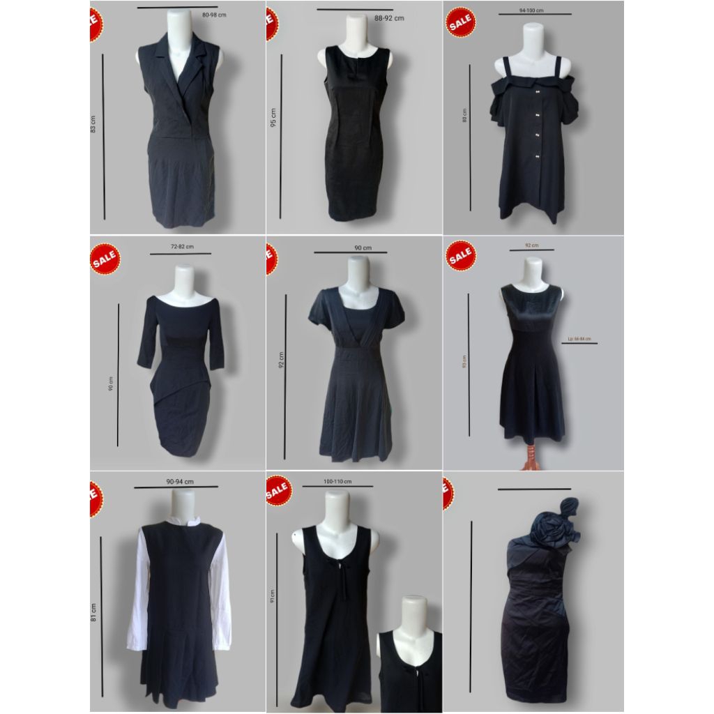Dress Hitam Elegan