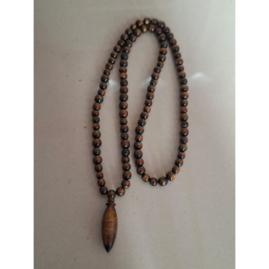 kalung Bahar tali arus serat emas