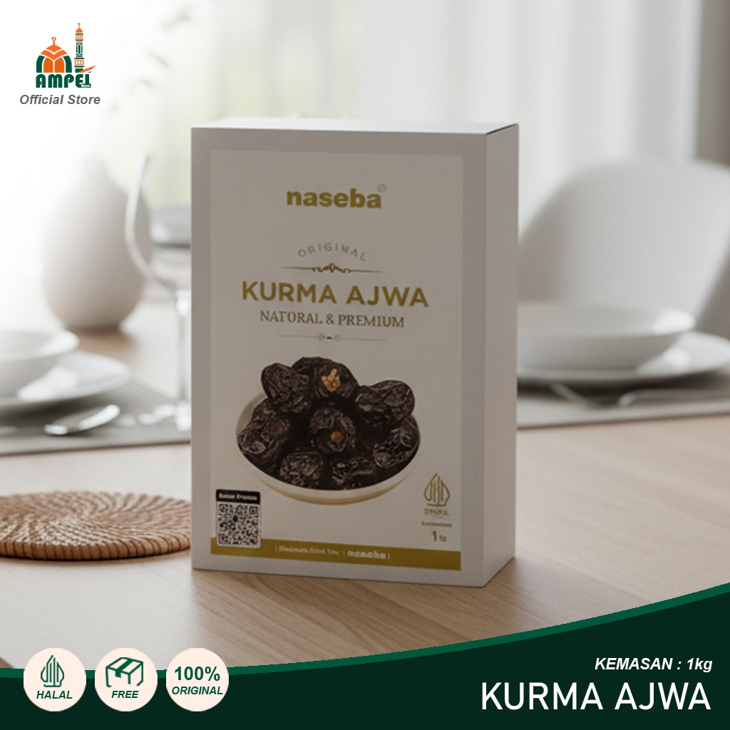 Naseba Grosir Kurma 1KG Sukari Kurma Khalas Kurma Golden Valley Kurma Sayer Kurma Ajwa