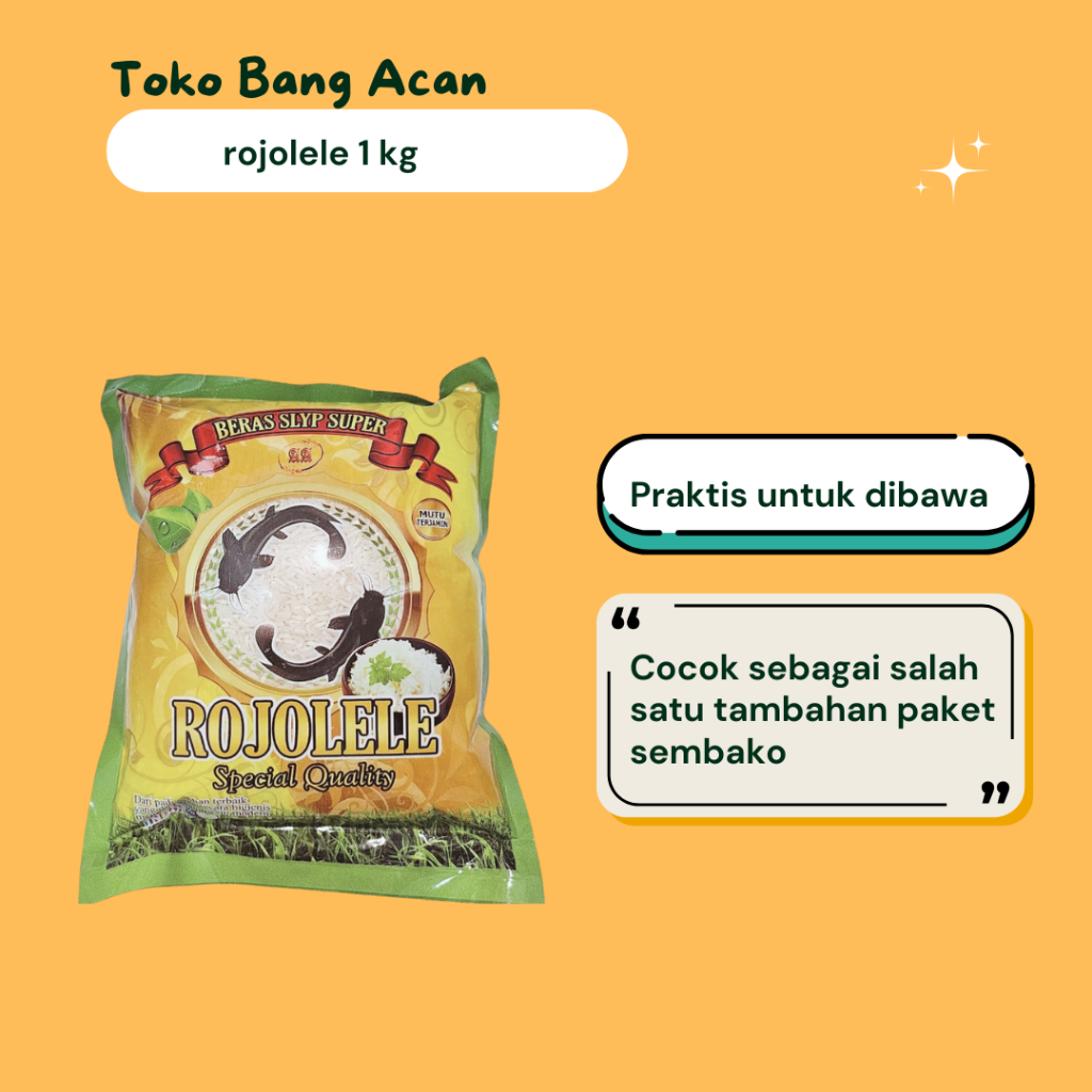 beras rojolele 1kg pulen / beras pulen / beras rojolele