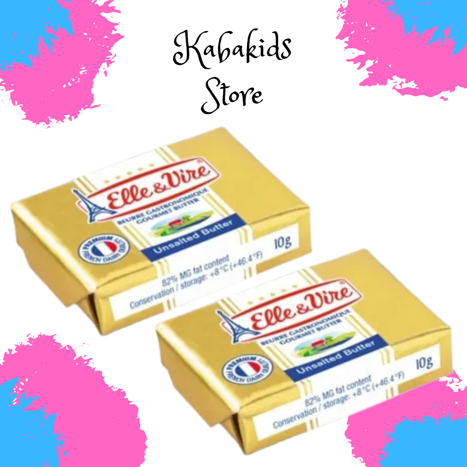 Elle Butter Portion Elle Vire Butter Elle Mentega MPAsi Salted & Unsalted 10gr - Kabakids Store