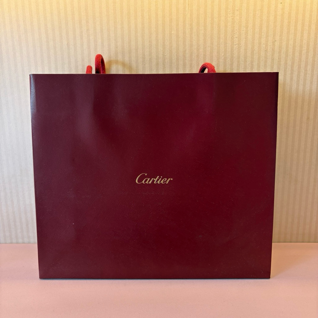 CARTIER Original Branded Paper Bag Sz Medium