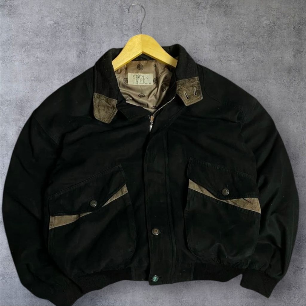 Harrington jacket vtg by simple life SCN brand original