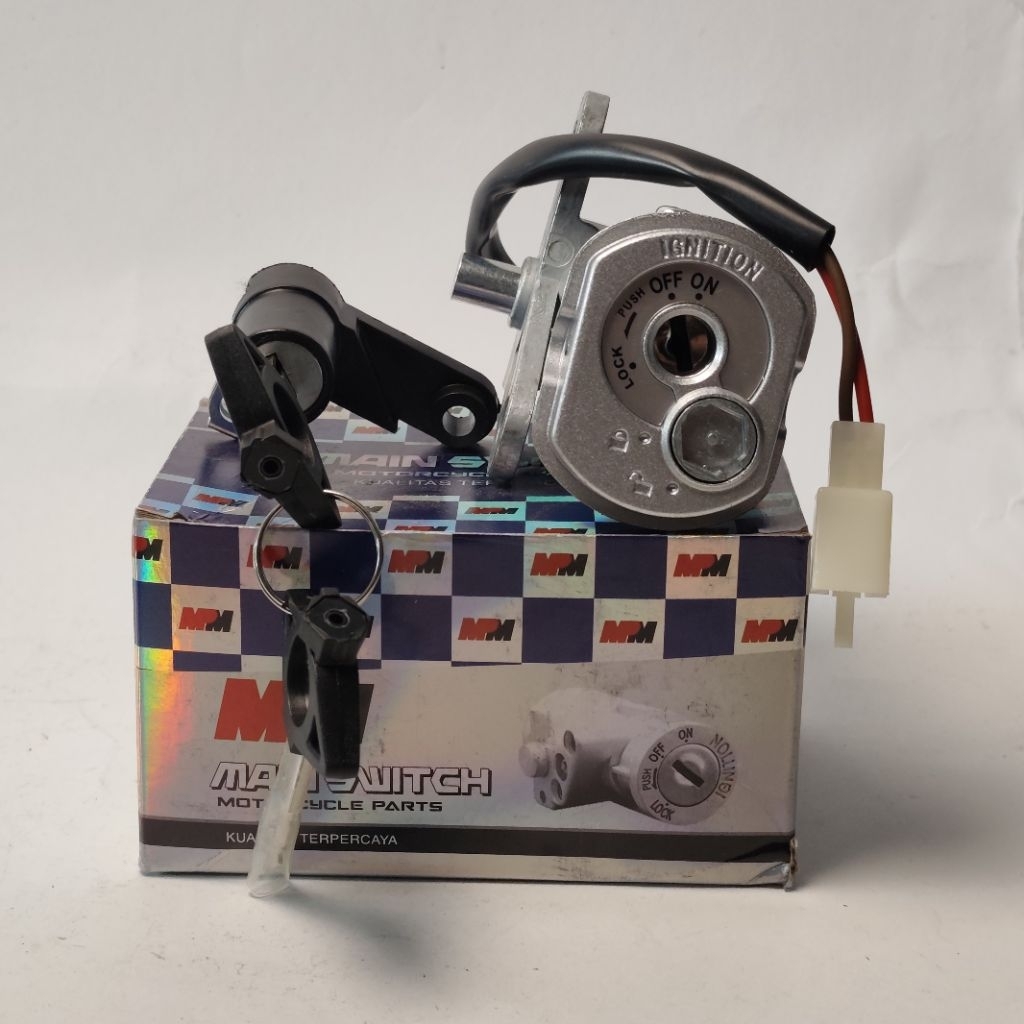 Kunci kontak assy Mio Soul / Fino MPM kunci kontak + jok Mio soul Kunci kontak komplit kunci kontak 