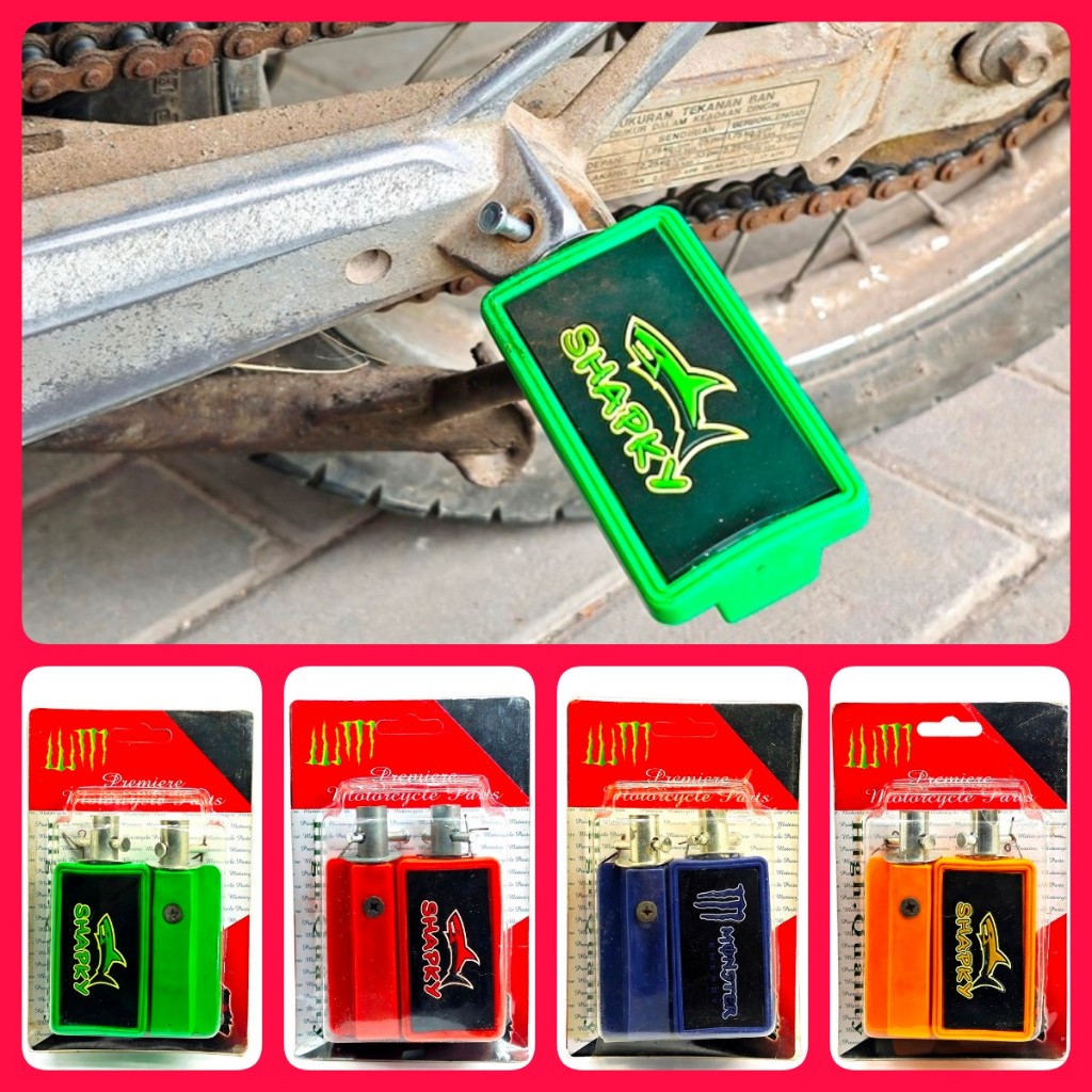 FOOTSTEP BELAKANG VARIASI WARNA universal set isi 2 pcs foot step pijakan kaki monster shapky karet 