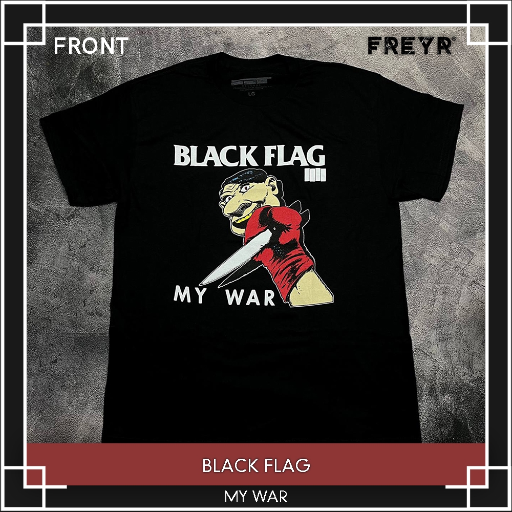 Kaos Band Black Flag - My War Original