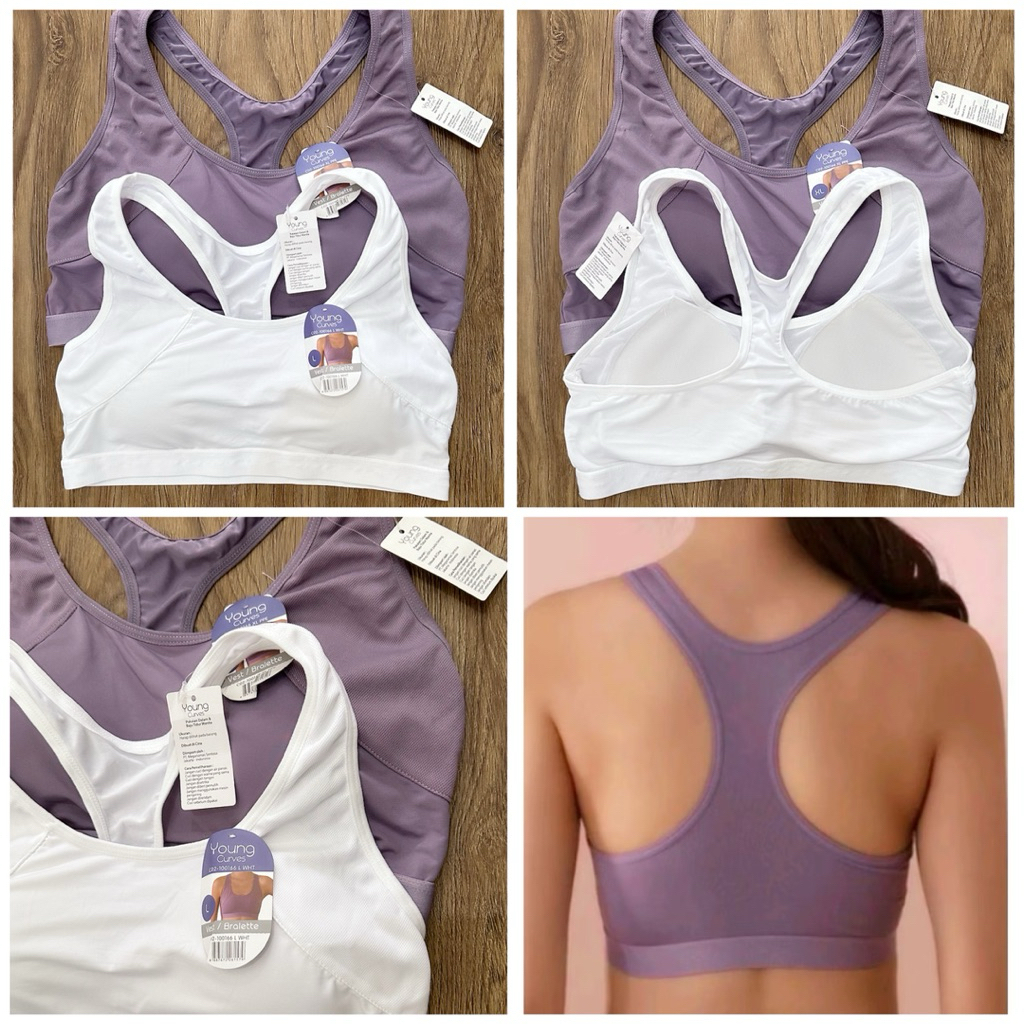 Young curves sport bra C02-100166 vest bralette original sale