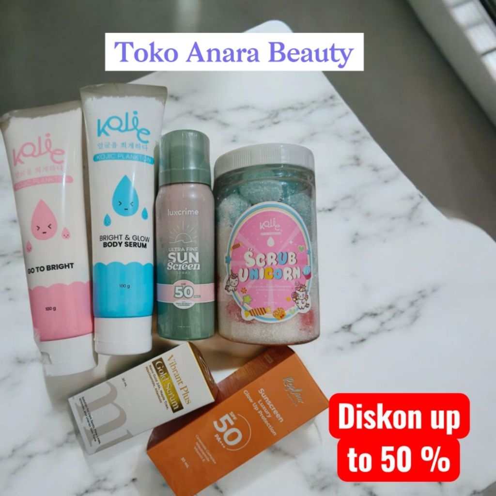 Skincare Kojic & Amura Original Produk