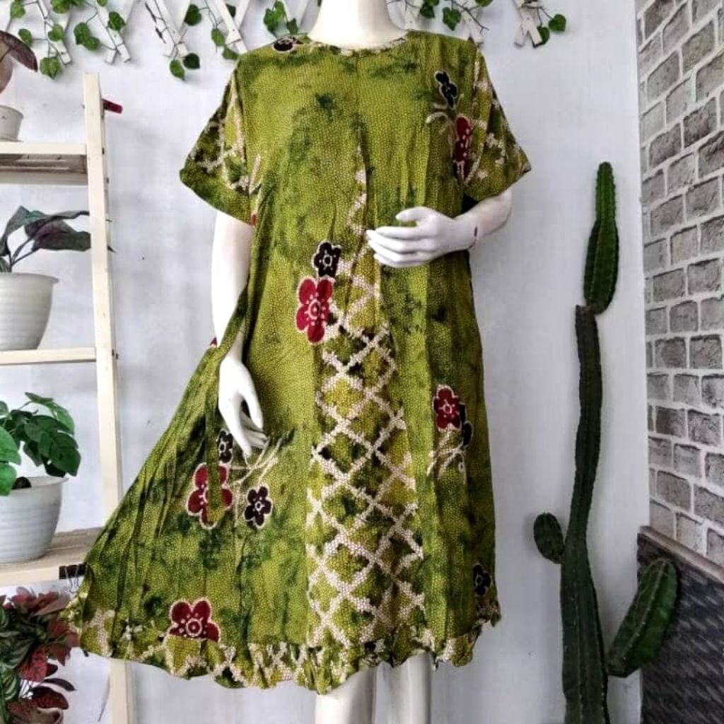 Daster Jumbo Resleting By Putri Diana