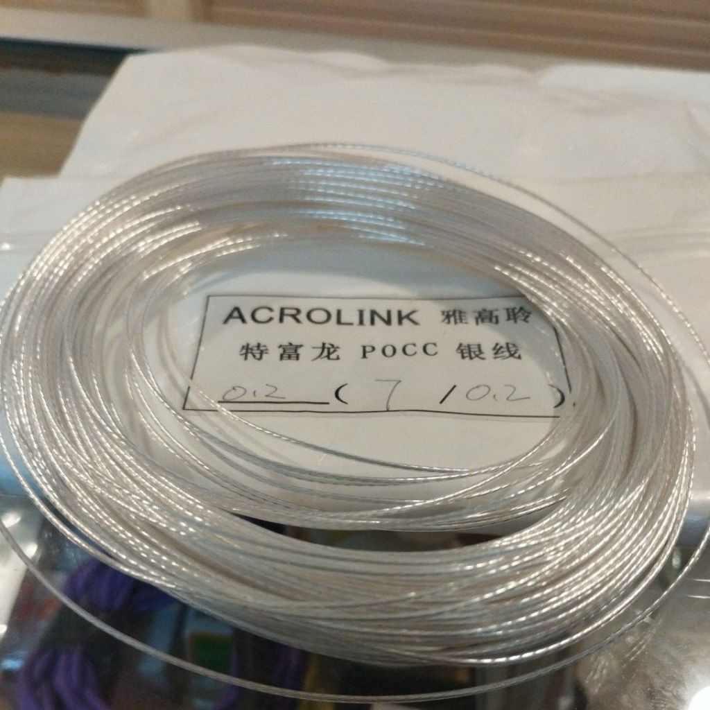 Kabel Headphone Earphone IEM DIY Acrolink 0.2