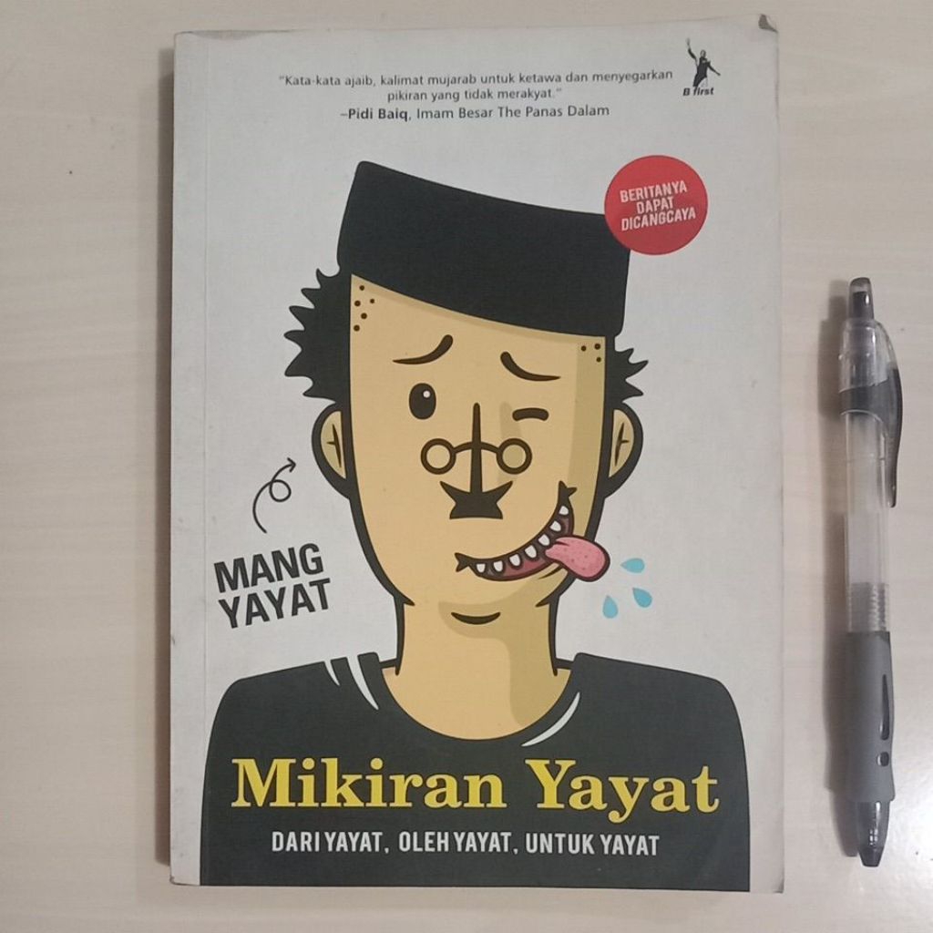 MANG YAYAT - MIKIRAN YAYAT - PENERBIT B-FIRST - 2013 - Buku Bekas Murah Original - B2