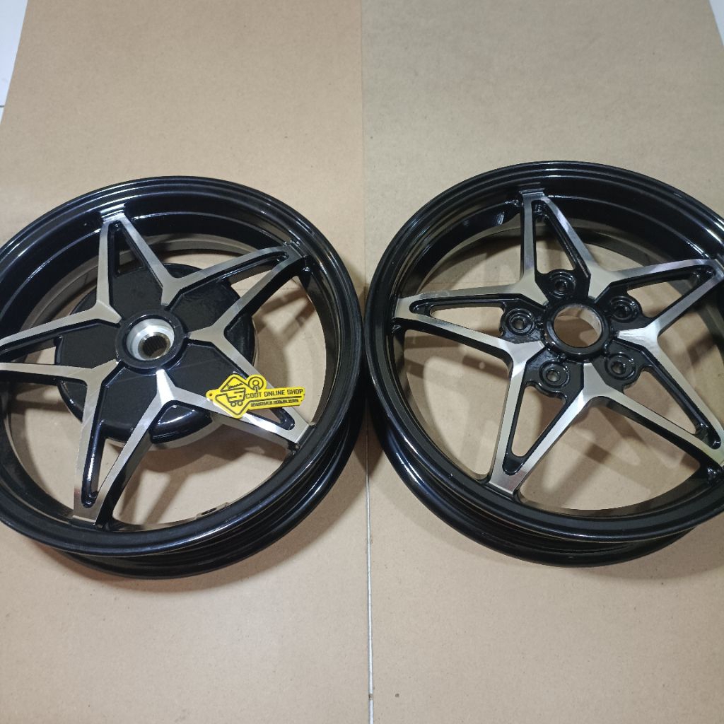 Velg Vespa Sprint Primavera / Pelek Depan Belakang Vespa Sprint Primavera Ring 12