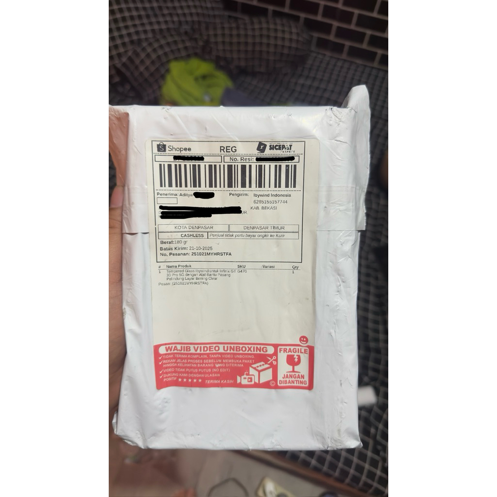 IBYWIND TEMPRED GLASS INFINIX GT 30 PRO