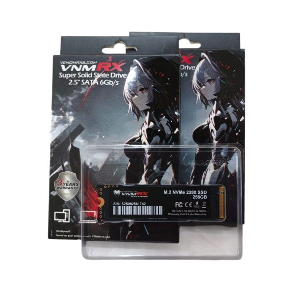 SSD VenomRX M.2 Sata NVMe 256GB