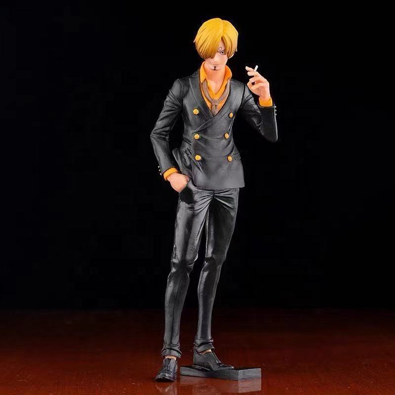 Grandista Sanji Rokok Boneka figur Anime 23 CM 1 buah JT Sanji figur PVC patung plastik mainan Model