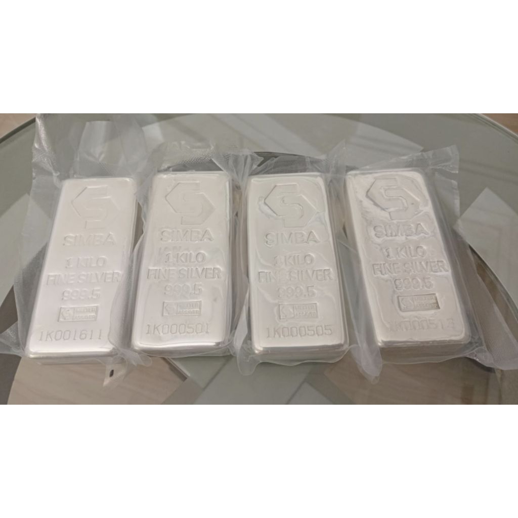 PERAK BATANGAN FINE SILVER SIMBA 1000GR