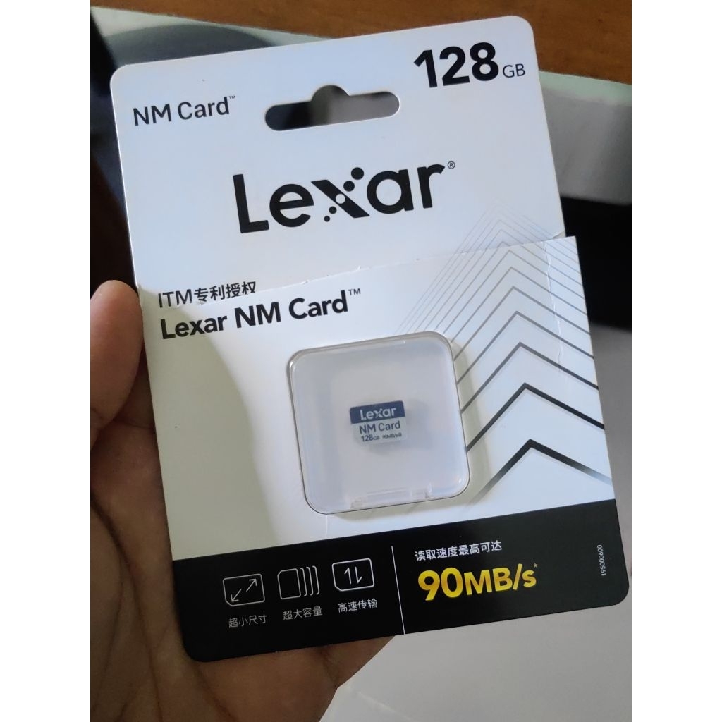 lexar nano memori card 128gb second