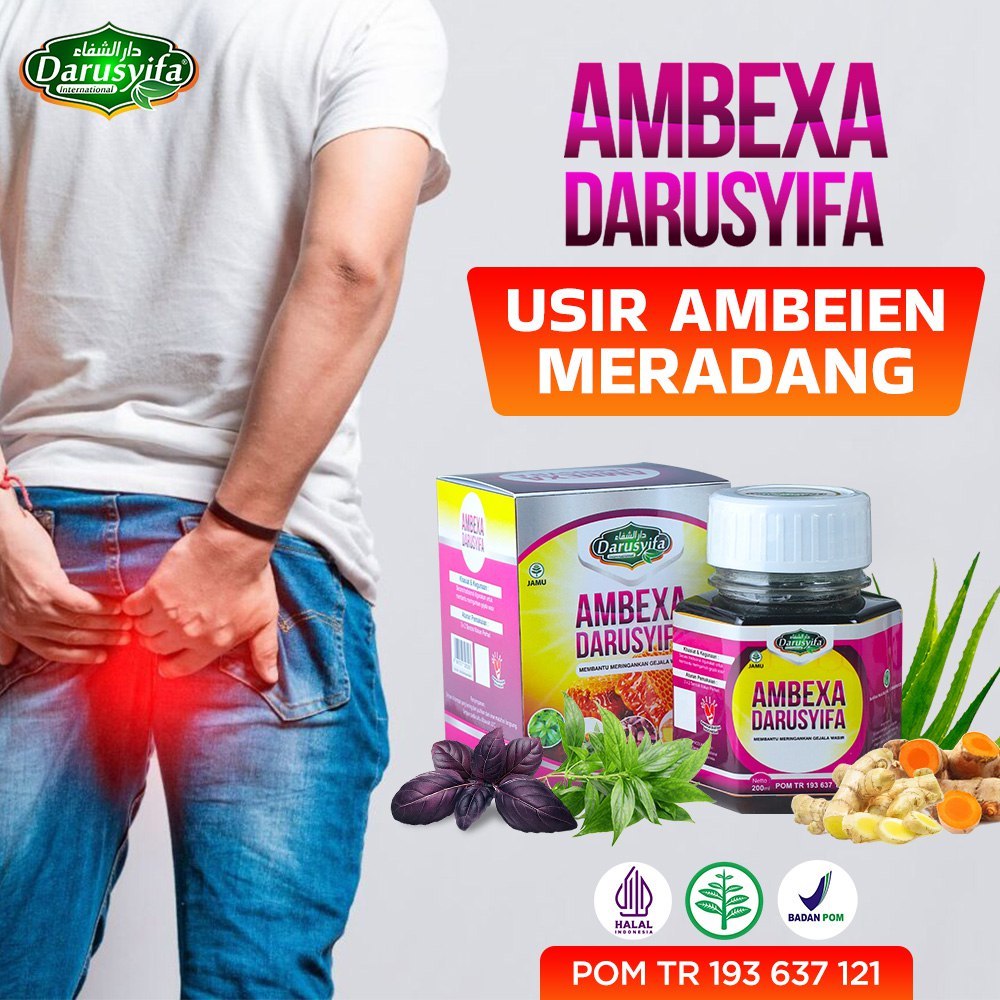 Madu Ambexa Wasir Ambien - Pengurang Wasir Ambeien - Pereda Ambeyen Ampuh