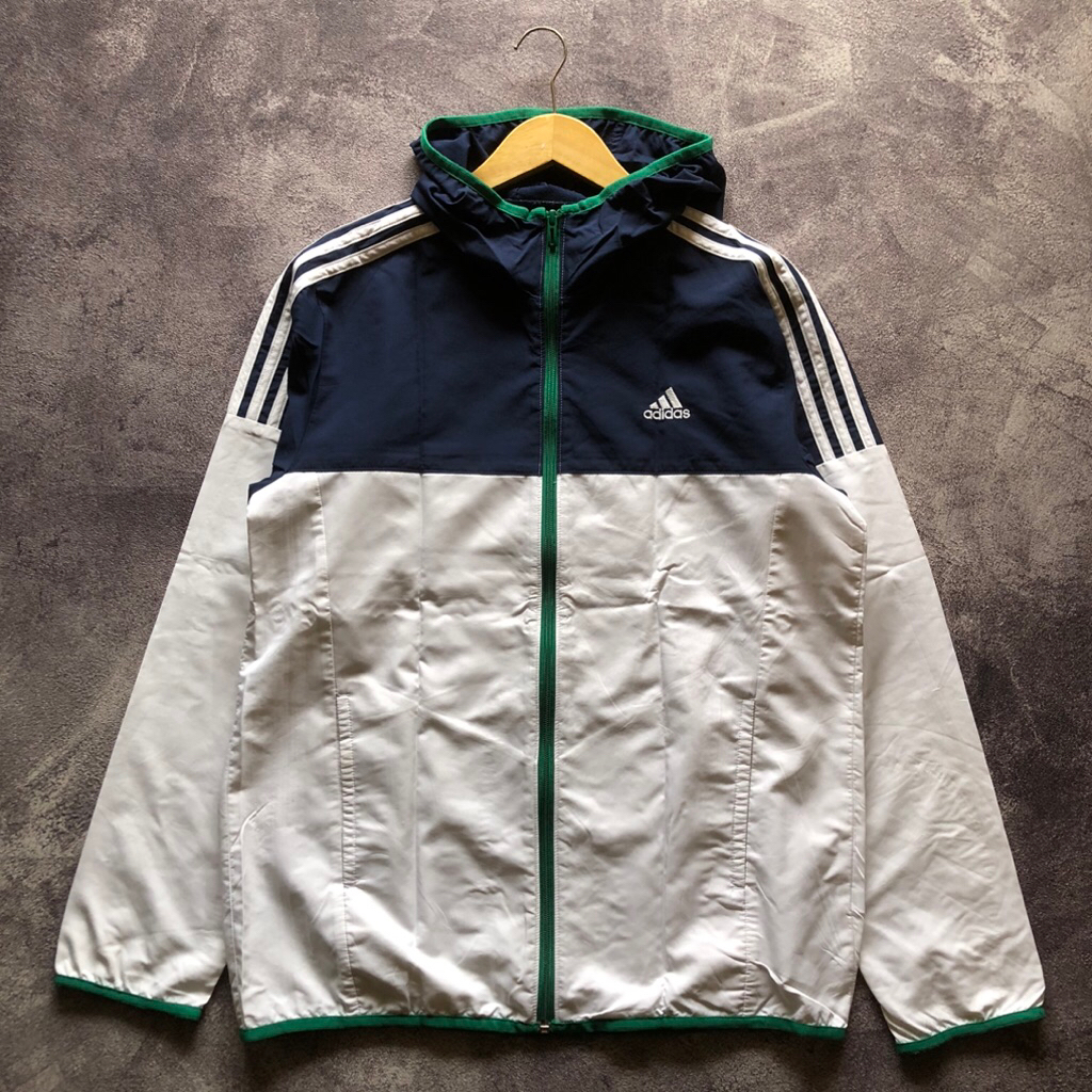 Windbreaker A*d*s* Climalite Second Size L,Running Jacket Lari second casual jacket second Windbreak