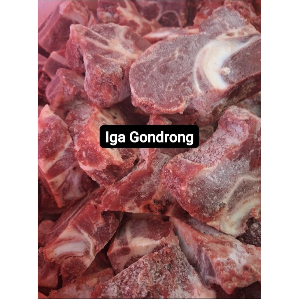 IGA GONDRONG/TULANG LEHER SAPI SUPER