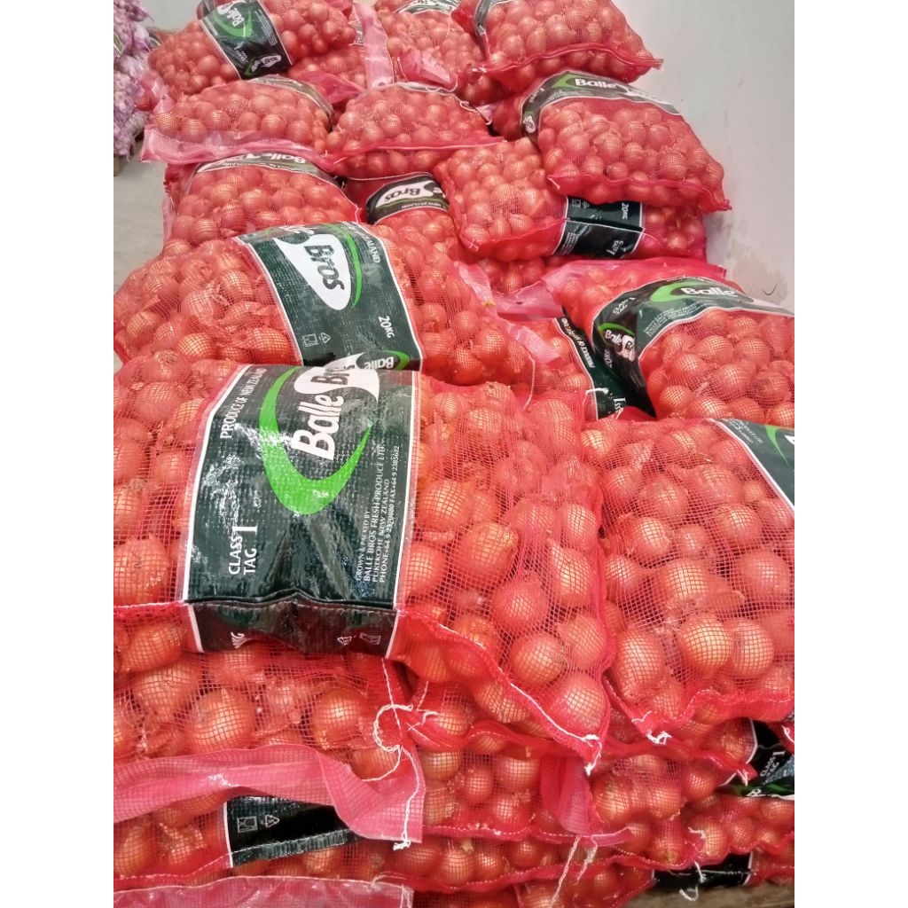 Bawang bombay 20kg uk50/60