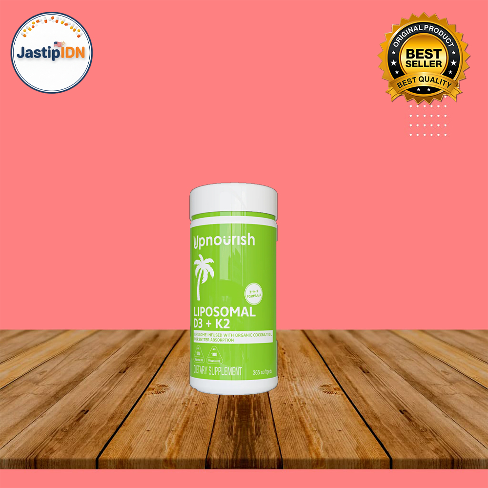 Upnourish Liposomal D3 K2 MK7 5000IU 360 Softgels