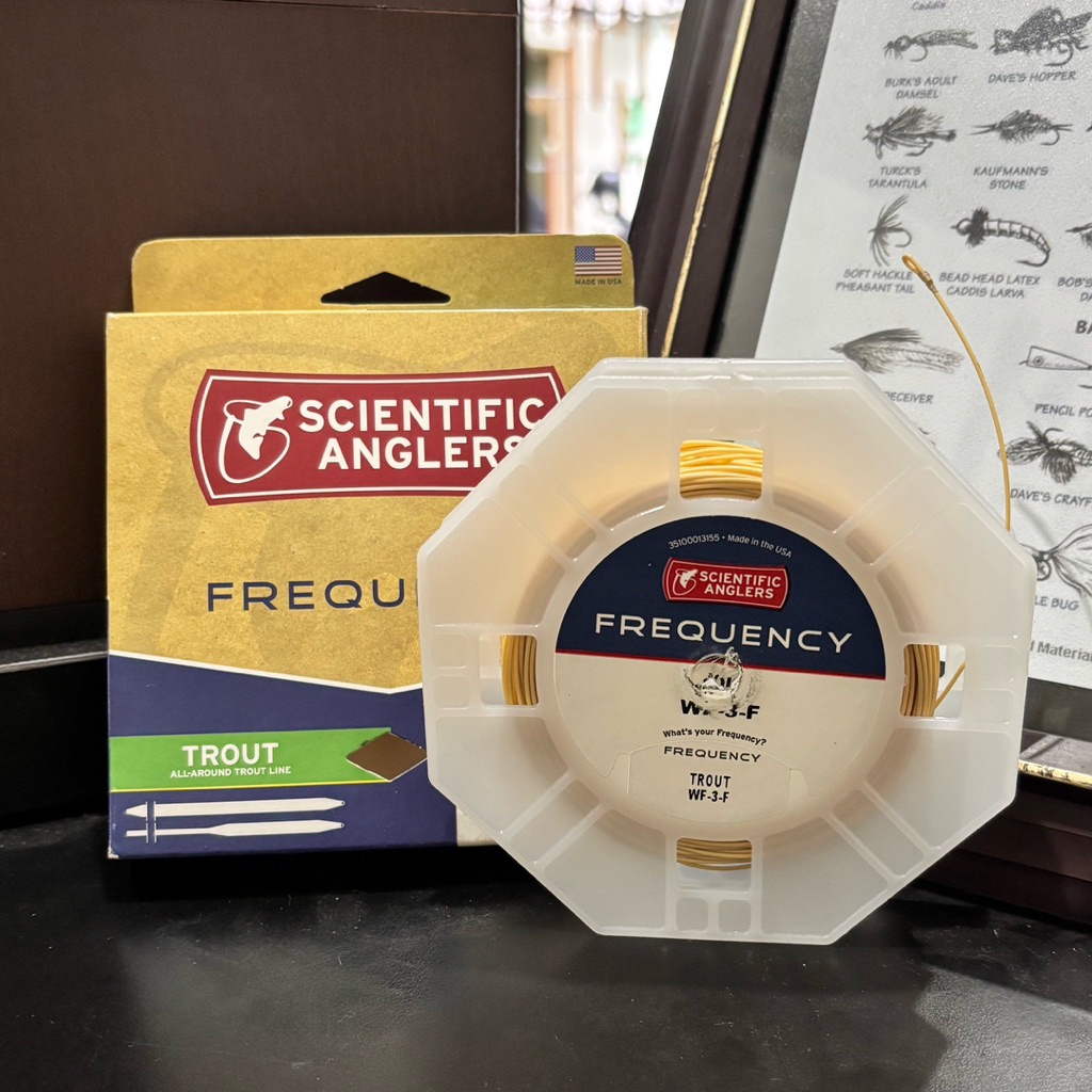 Fly Line, Fly Fishing Line Scientific Anglers Frequency TROUT | WF-3-F (Bekas Bagus)
