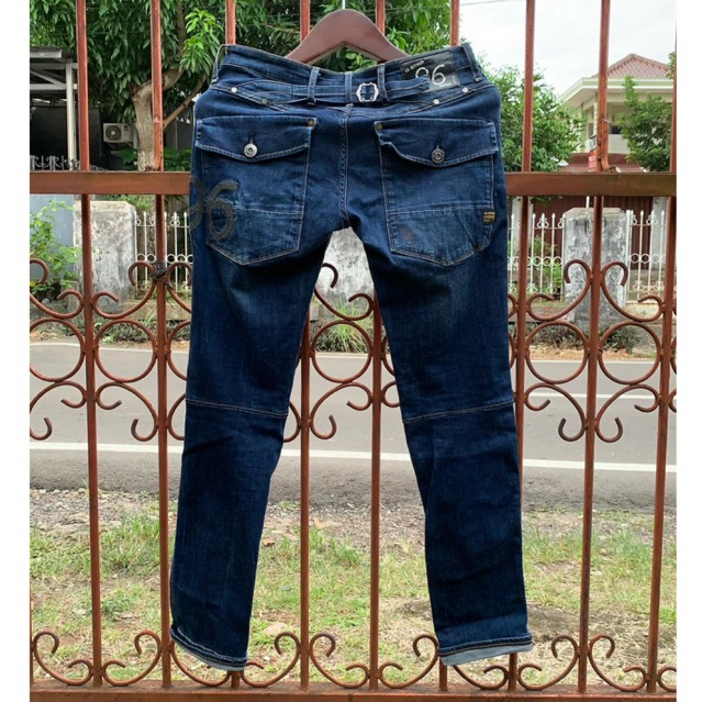 Celana denim second NUDIE size 30 Skinny stretch original authentic