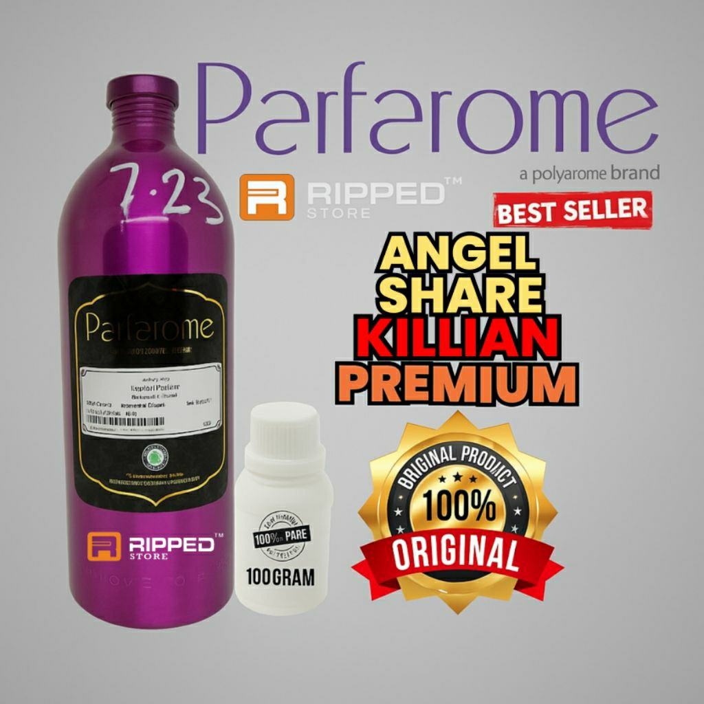 100ML BIBIT PARFUM MURNI ANGEL SHARE KILIAN PREMIUM BY PARFAROME ORIGINAL