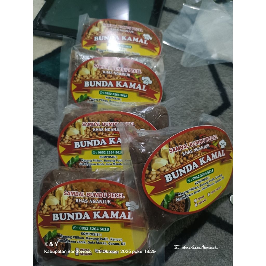 Bumbu Pecel Khas nganjuk