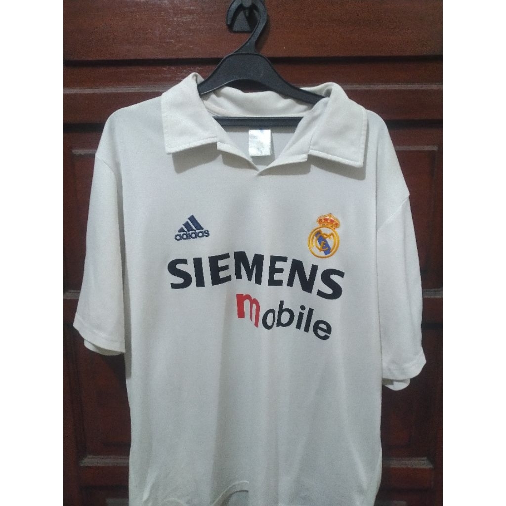 Jersey Original Real Madrid Home Centenary 2002/03 #5 Zidane