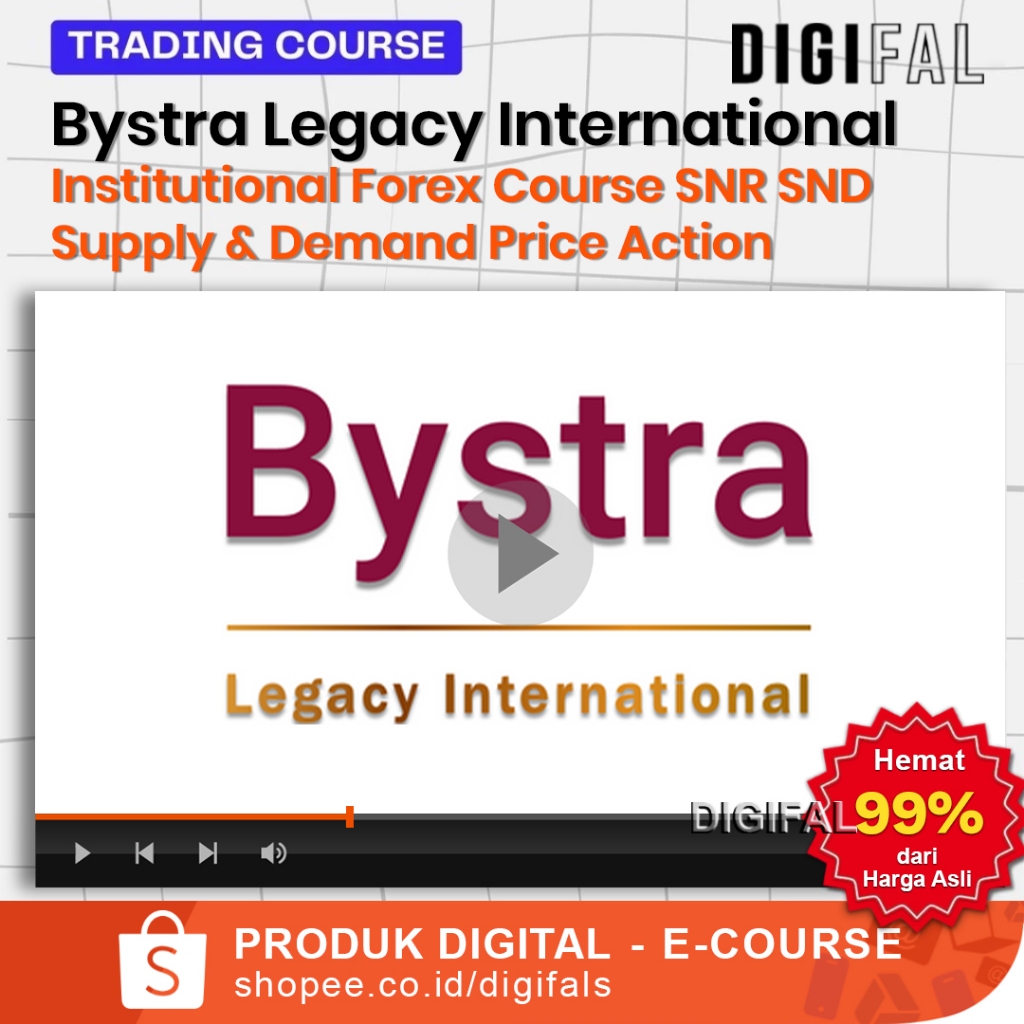 Bystra Legacy International - Institutional F0rex Course SNR SND Supply & Demand Price Action