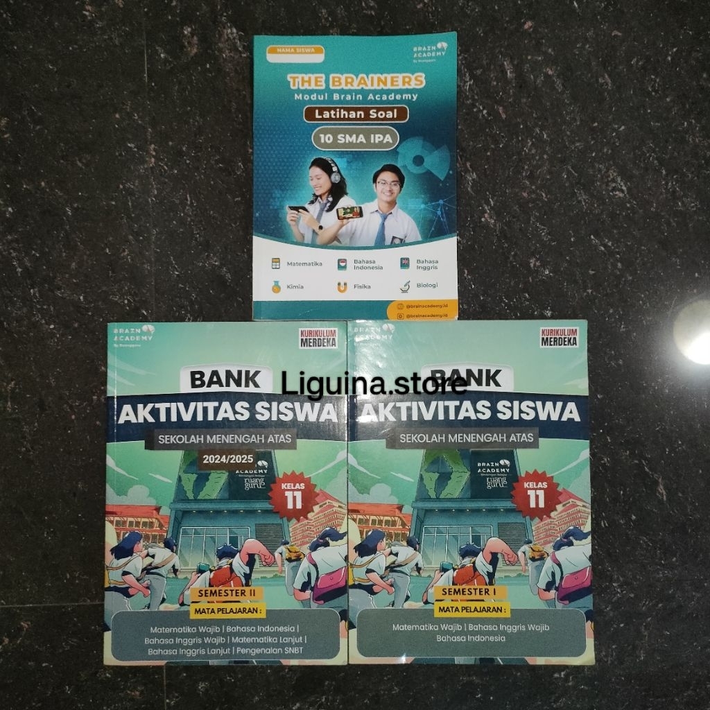 (PRELOVED) Buku BrainAcademy by Ruangguru